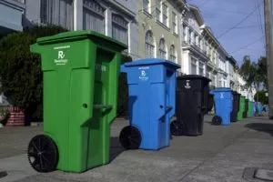 Poubelles à San Francisco