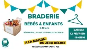 braderie enfants bébés maison du zero dechet